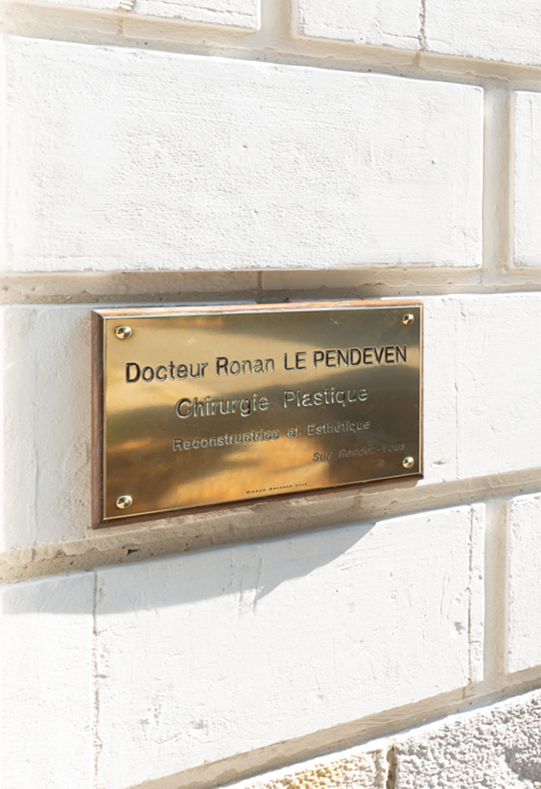 Photo plaque docteur